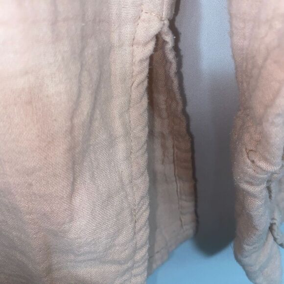 Women's TopShop Rose Pink Button Down Shirt - Picture 10 of 15